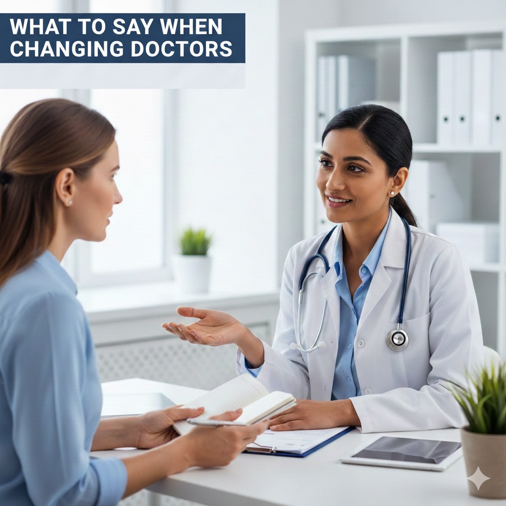 Changing Doctors What to Say When Changing Doctors – What to Say When